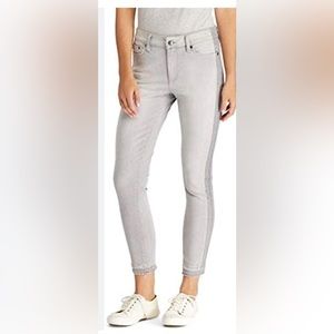 Ralph Lauren Women's Premier Skinny Crop Jeans-G-12 Grey size 12P